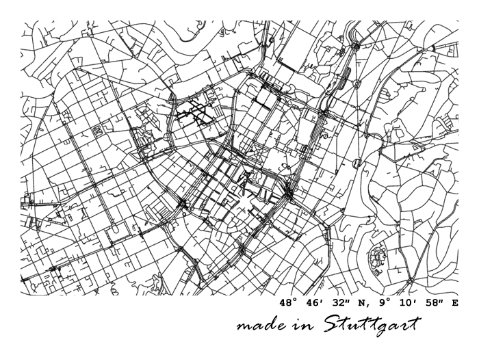 Stadtkarte von Stuttgart – Bewertungsmanagement aus Stuttgart